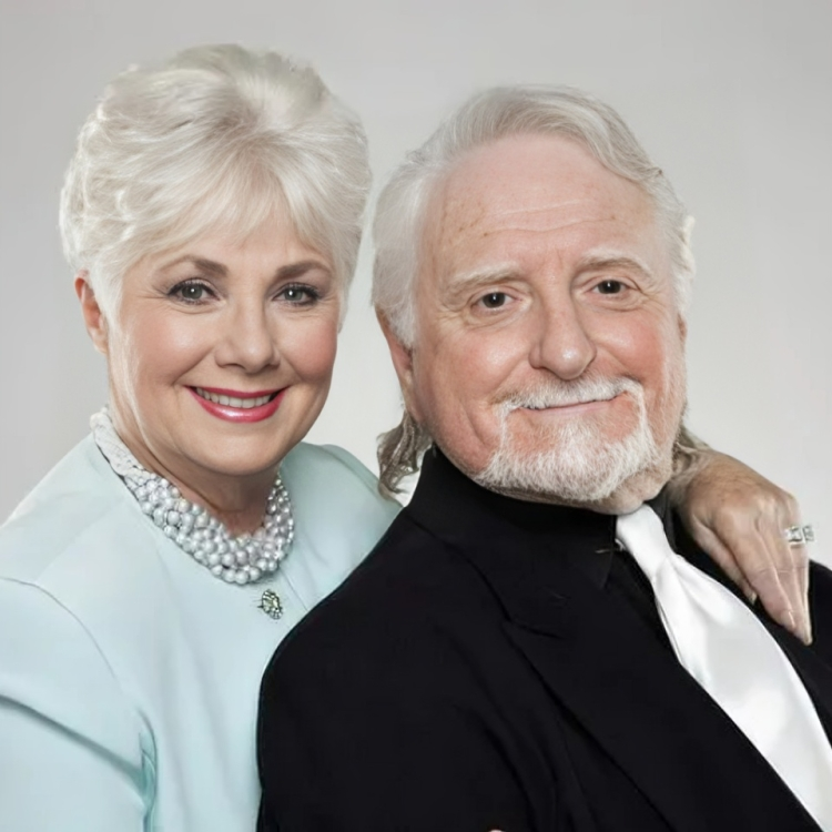 Shirley Ann Jones with her late husband, Marty Ingels.